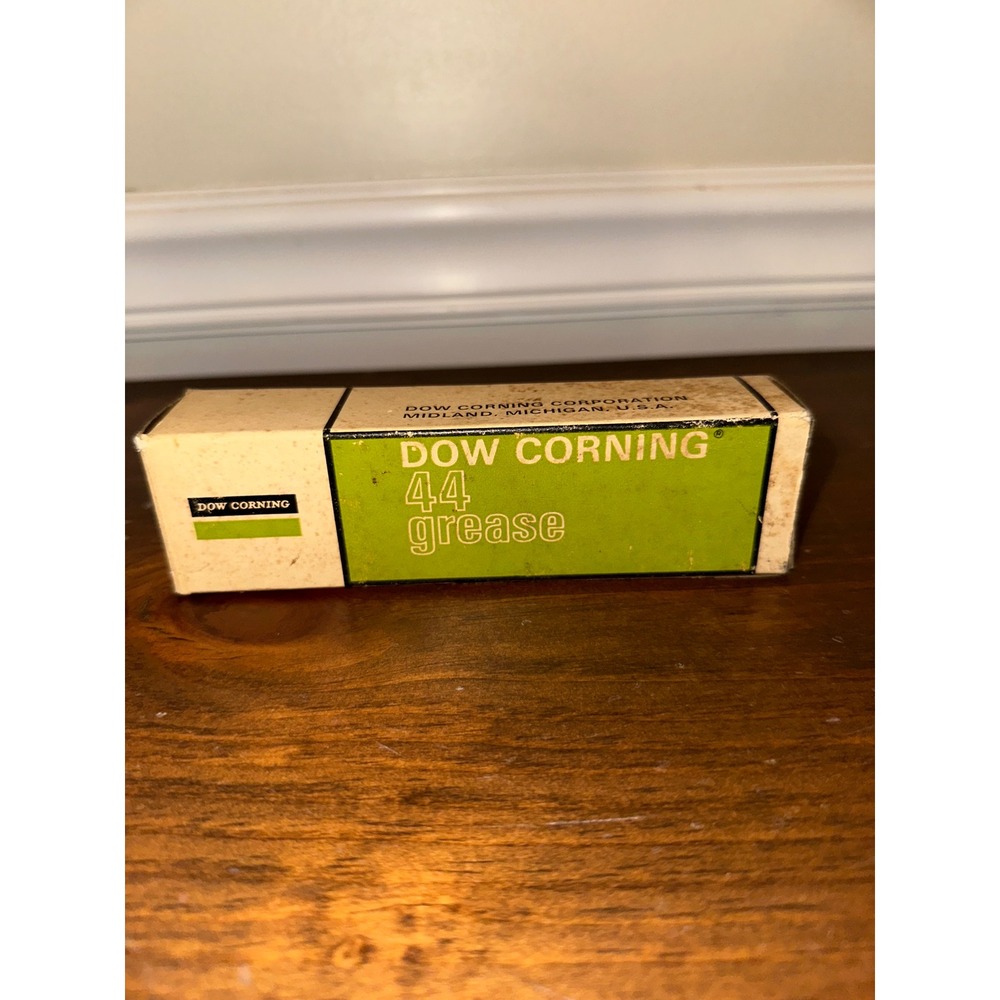 Vintage Dow Corning 44 Grease 2oz Tube Silicone Grease for Ball Bearings Boxed